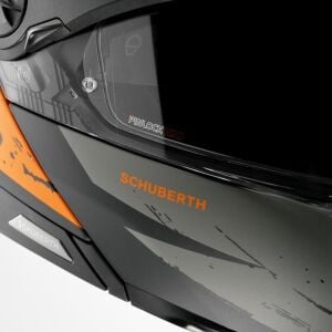 Schuberth E2 Explorer Orange Terekli Çene Açılır Kask