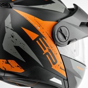 Schuberth E2 Explorer Orange Terekli Çene Açılır Kask