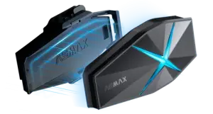 ASMAX F1 Pro Mesh ve Sesli Komutlu Bluetooth İnterkom Mavi