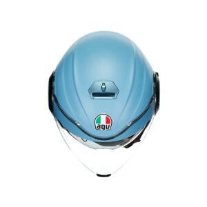 Agv Orbyt Kask Multi Block Matt Iron Mavi Yeşil Beyaz