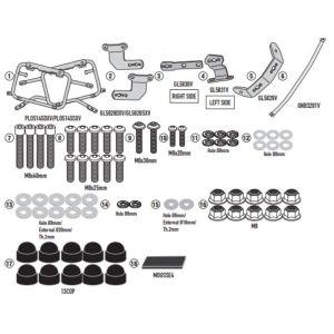 GIVI PLO5145CAM Yan Çanta Taşıyıcı BMW F 900 GS (24)