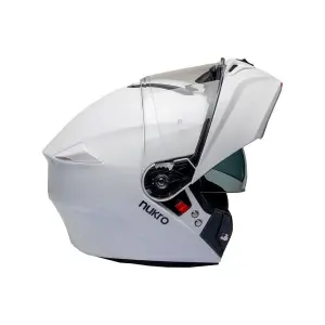 Nukro 938SV Çene Açılır Kask Beyaz