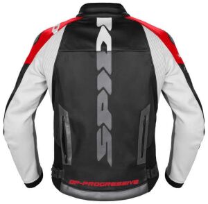 Spidi DP Progressive Deri Ceket Siyah Kırmızı Spidi Dp Progressive Deri Ceket Siyah Kırmızı 50