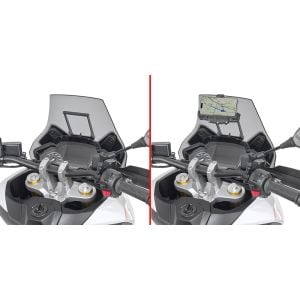 GIVI FB8102 Ön Cam Arka Aksesuar Tutucağı Peugeot XP400 GT - XP400 Allure (23)