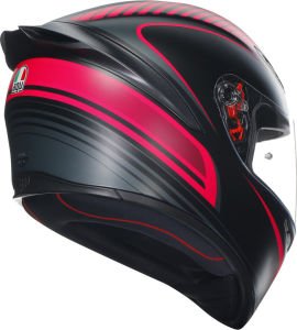 AGV K1 S Kask Warmup Siyah Pembe