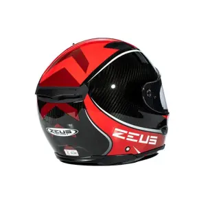 ZEUS KASK/ZS-1800B GLOSS CARBON AM9 RED