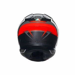 AGV K6 S Kask Slashcut Gri Kırmızı