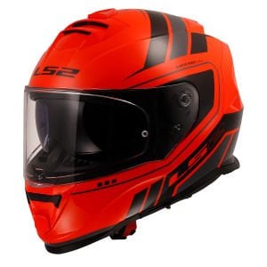 Ls2 Storm 2 Kask Fist Mat Turuncu Siyah