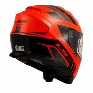 Ls2 Storm 2 Kask Fist Mat Turuncu Siyah
