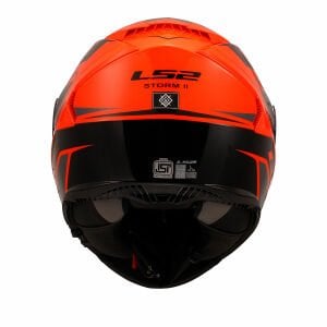 Ls2 Storm 2 Kask Fist Mat Turuncu Siyah