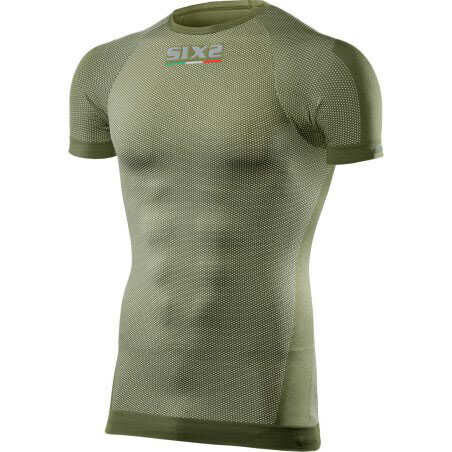 Six2 Mevsimlik Termal T-Shirt Haki