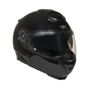 Zeus ZS-3050DA Çene Açılır Kask Pearl Siyah