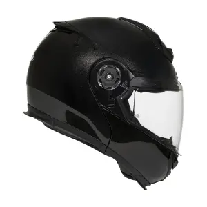 Zeus ZS-3050DA Çene Açılır Kask Pearl Siyah