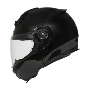 Zeus ZS-3050DA Çene Açılır Kask Pearl Siyah