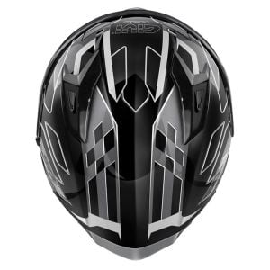GIVI 50.9 Assault Kask Siyah-Titanium-Gri