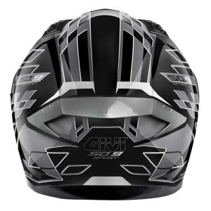 GIVI 50.9 Assault Kask Siyah-Titanium-Gri