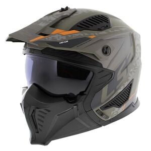 LS2 Drifter Kask Devor Mat Kum