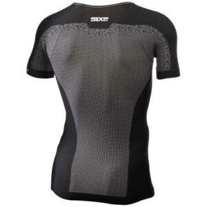 Six2 BreezyTouch Yazlık Termal T-Shirt Karbon Siyah