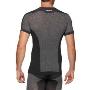Six2 BreezyTouch Yazlık Termal T-Shirt Karbon Siyah