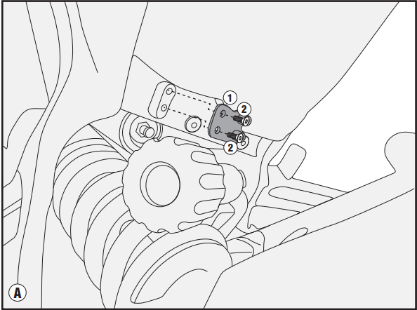 Givi PLR7406CAMKit Multistrada Yan Çanta Demir Kiti