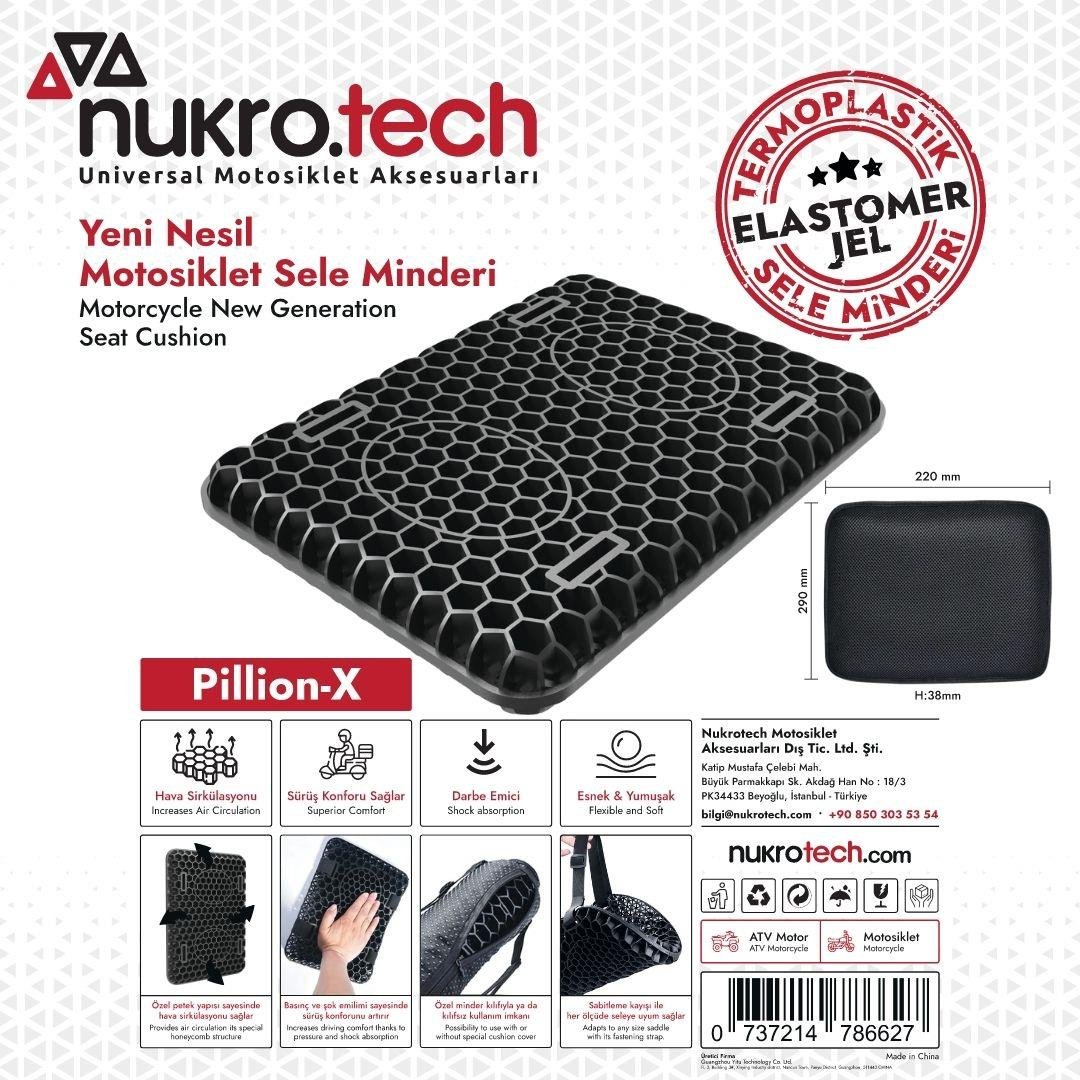 Nukrotech Pillion-X Yolcu Sele Minderi