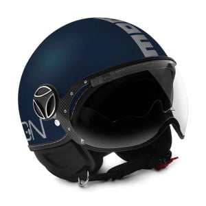 MomoDesign FGTR Evo Kask Matt Blue Silver