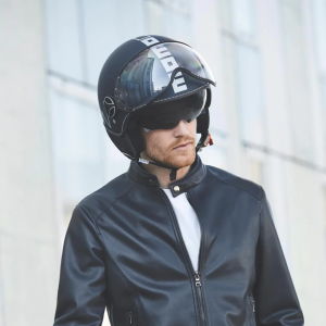 MomoDesign FGTR Evo Kask Matt Blue Silver