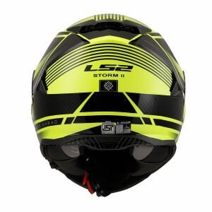 Ls2 Storm 2 Kask Dodger Mat Siyah Neon Sarı