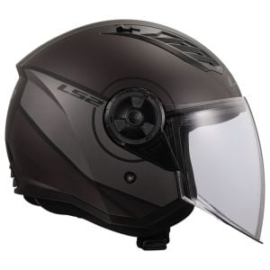 LS2 Airflow 2 Kask Cover Mat Siyah Gri