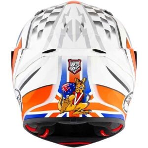 Suomy Track-1 Kask Troy Bayliss Replica 2002