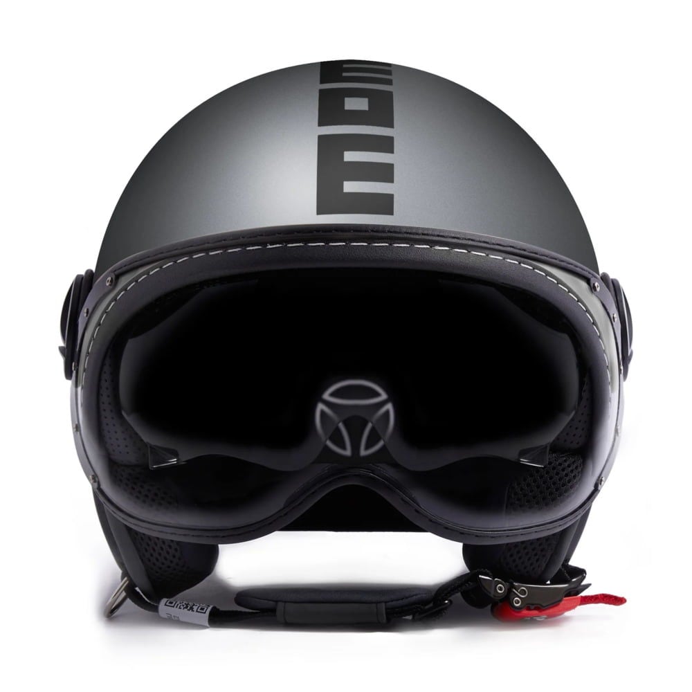 MomoDesign FGTR Evo Kask Titanium Frost Black