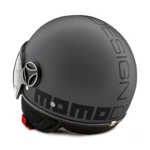 MomoDesign FGTR Evo Kask Titanium Frost Black