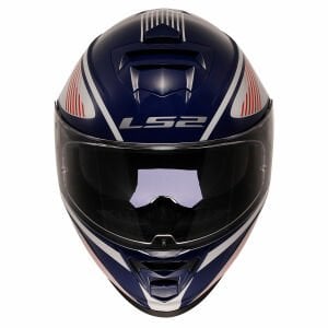 Ls2 Storm 2 Kask Dodger Beyaz Navy Mavi