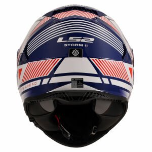 Ls2 Storm 2 Kask Dodger Beyaz Navy Mavi