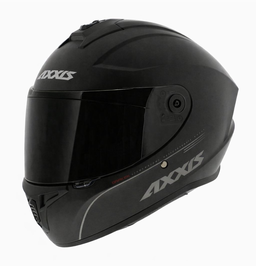 Axxis Draken S Kask Solid V2 Matt Black