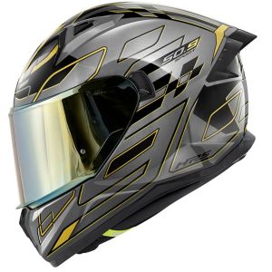 GIVI 50.9 Assault Kask Titanium-Bronz-Sarı