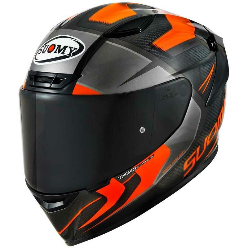 Suomy TX-Pro Kask Advance Orange Fluo