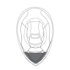 AGV K3 SV Kask Çene Perdesi