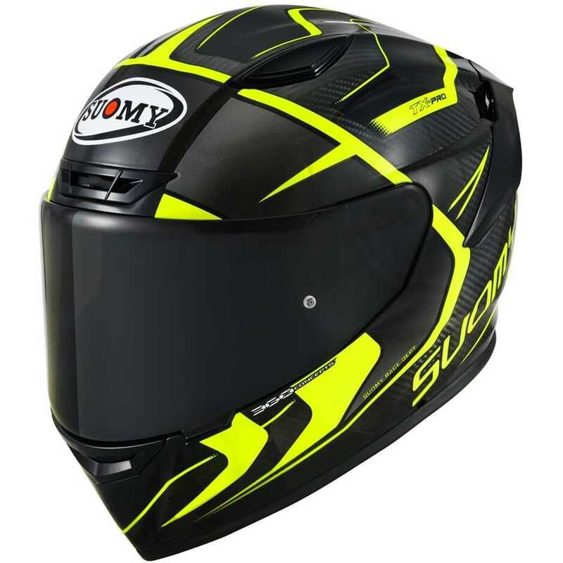 Suomy TX-Pro Kask Advance Yellow Fluo