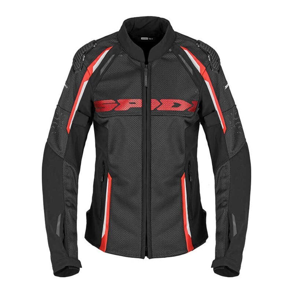 SPIDI Race Warrior 2 Net Kadın Yazlık Ceket Siyah-Kırmızı M