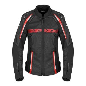 SPIDI Race Warrior 2 Net Kadın Yazlık Ceket Siyah-Kırmızı S