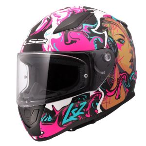 LS2 Rapid 2 Kask Cyberg Mat Mor