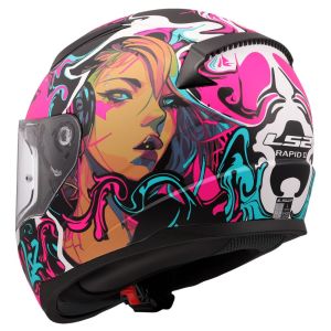 LS2 Rapid 2 Kask Cyberg Mat Mor