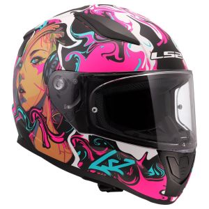 LS2 Rapid 2 Kask Cyberg Mat Mor