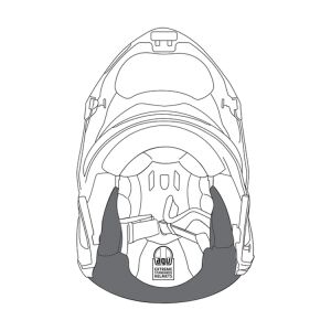 AGV Sportmodular Kask Yanak Pedi 2XL