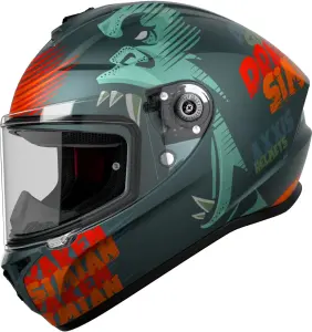 AXXIS Draken S Kask SIMIAN B6 Matt Green