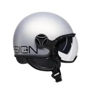MOMO KASK/FGTR EVO MOMO MATT GREY CERULEAN GREY