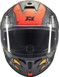Axxis Draken S Kask DINOOTON B5 Matt Red