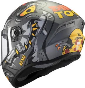 AXXIS Draken S Kask DINOOTON B5 Matt Red