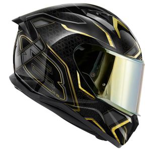 GIVI 50.8 Mystical Kask Siyah-Bronz-Sarı